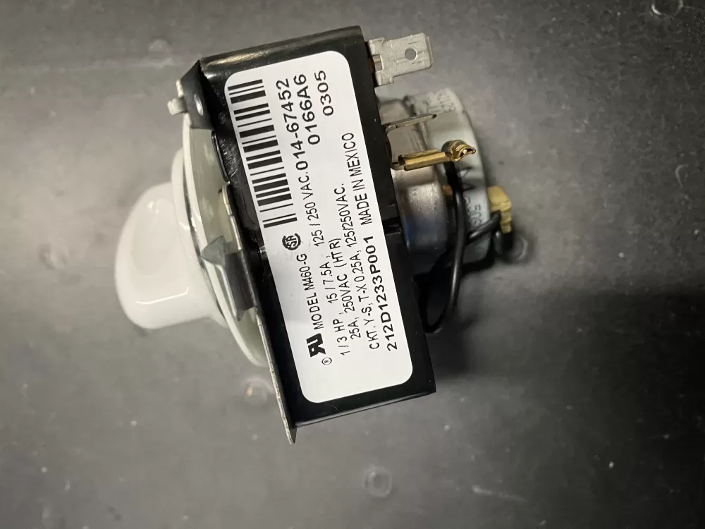 GE 212D1233P001 WE4M353 Dryer Timer