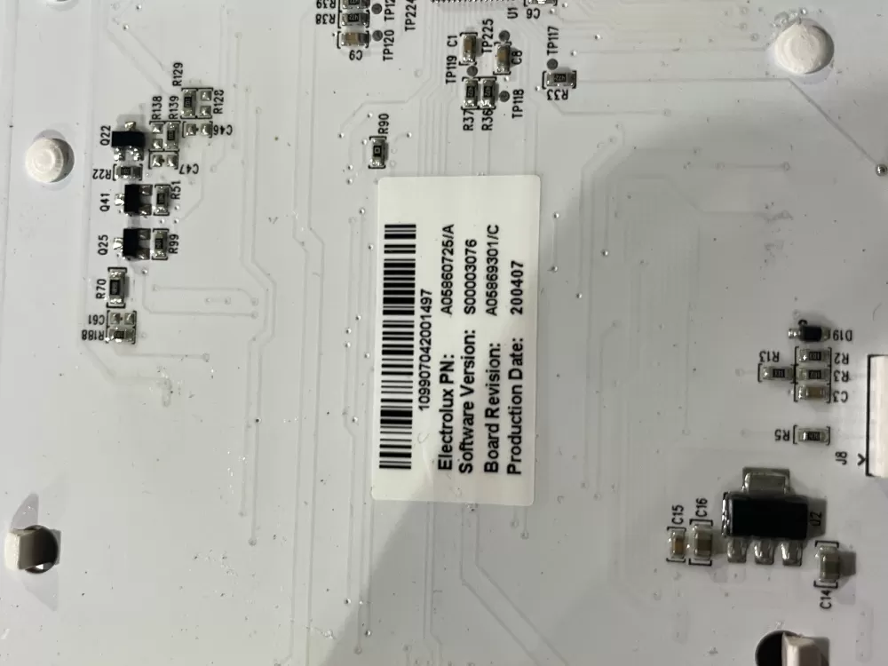 Electrolux A05860725 Refrigerator Dispenser Control Board AZ183383 | Wm2702