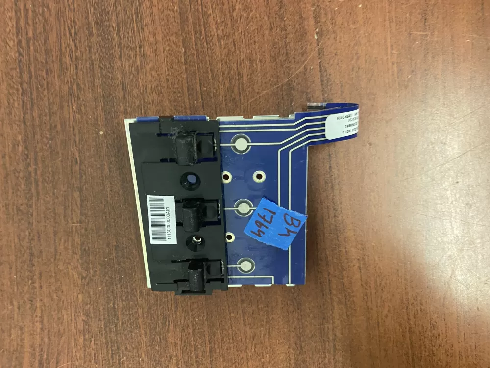 Whirlpool Backer Switch Membrane For Commercial Washer Dryer AZ44724 | BK1764