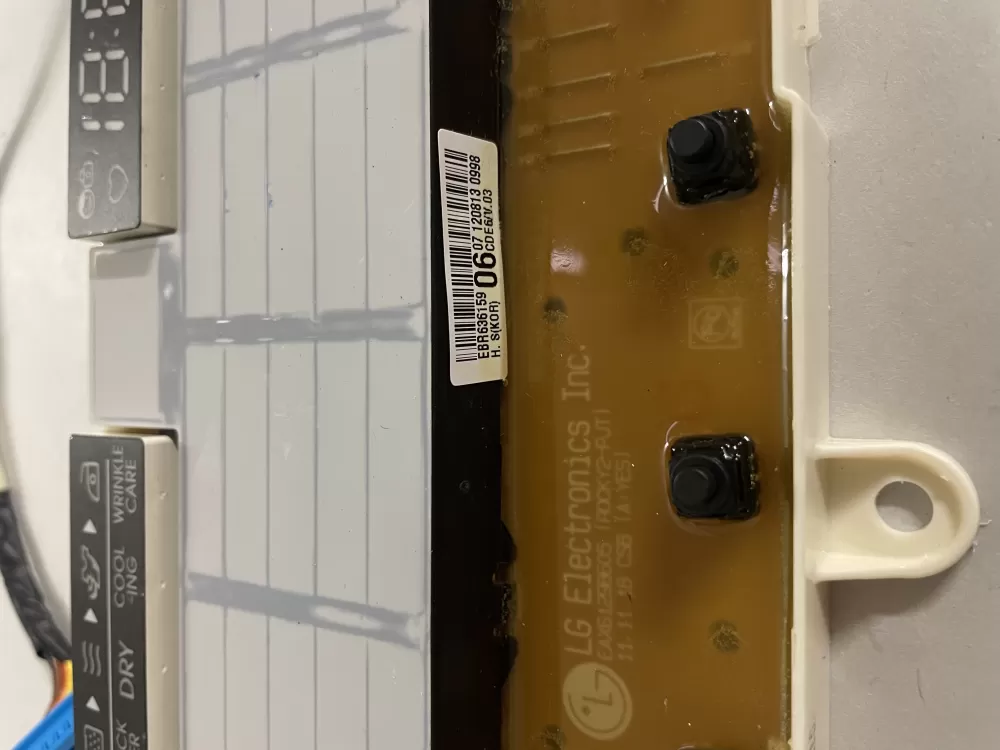 LG EBR63615906 Dryer Control Board AZ134965 | KMV192