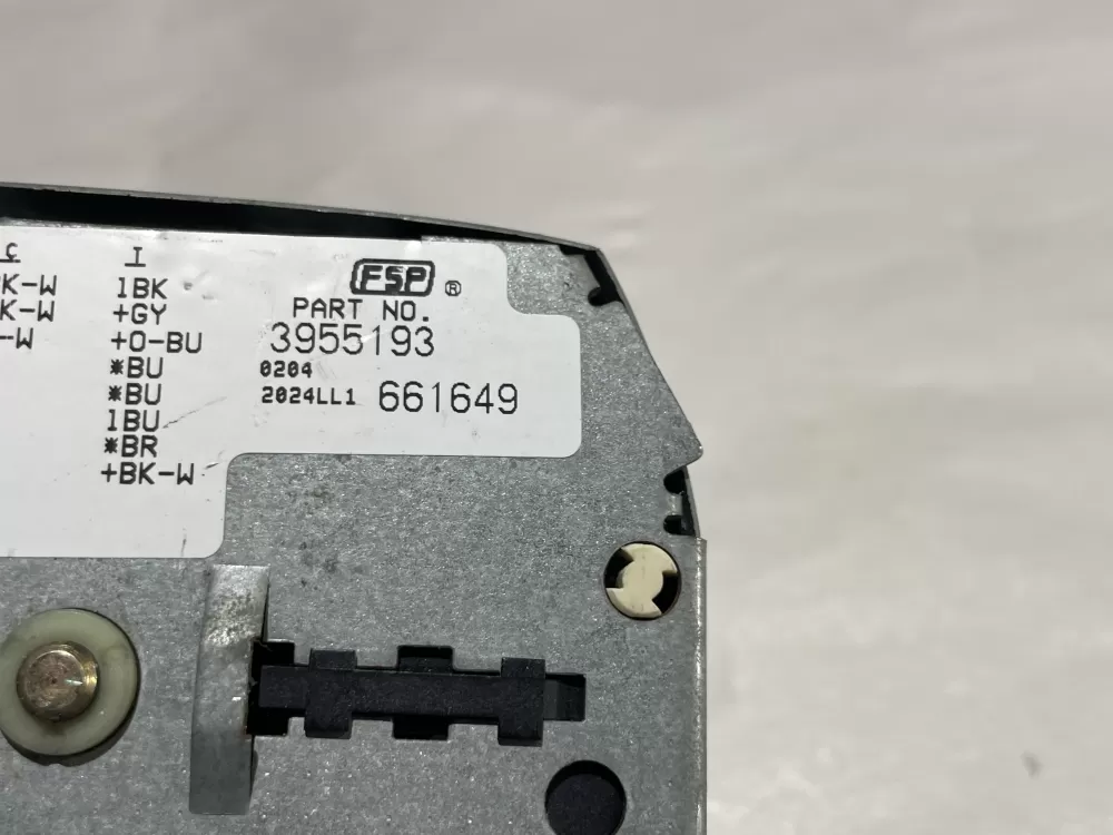 Kenmore 3955193 3955349 3955736 3955773 661649 Washer Timer AZ141507 | Wm2230