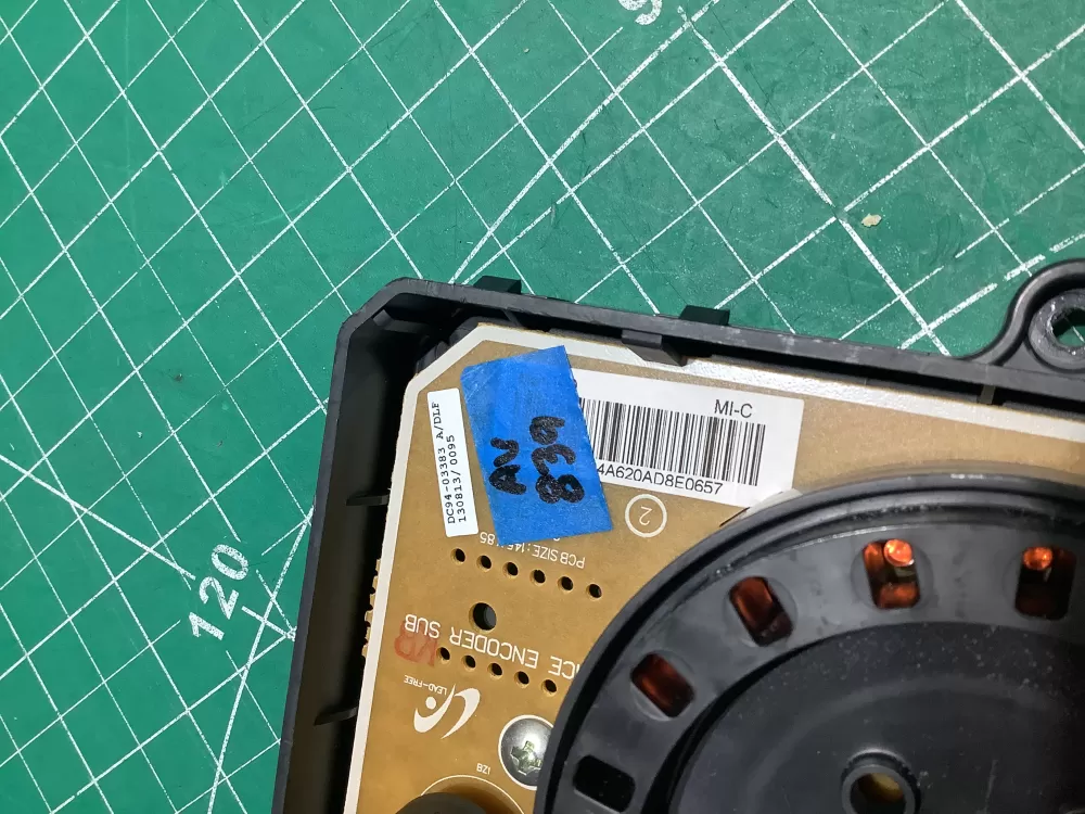 Samsung DC94 03383A Washer Control Board AZ186466 | AV839