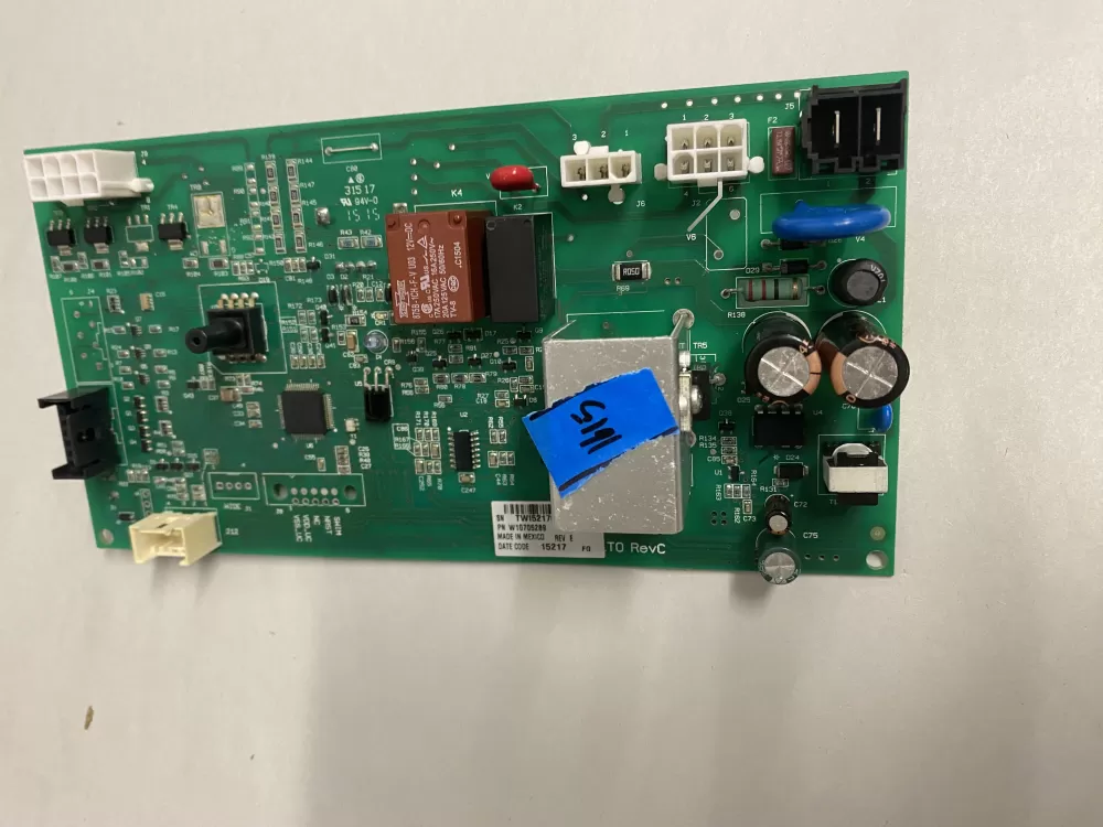 Amana Admiral Maytag Kenmore W10705289 Washer Control Board AZ224926 | BK1615