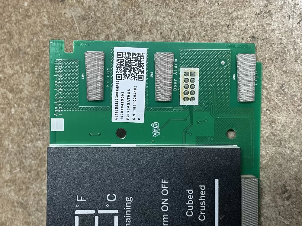 GE 197D8542G003 Refrigerator Control Board Dispenser AZ18942 | KM1004