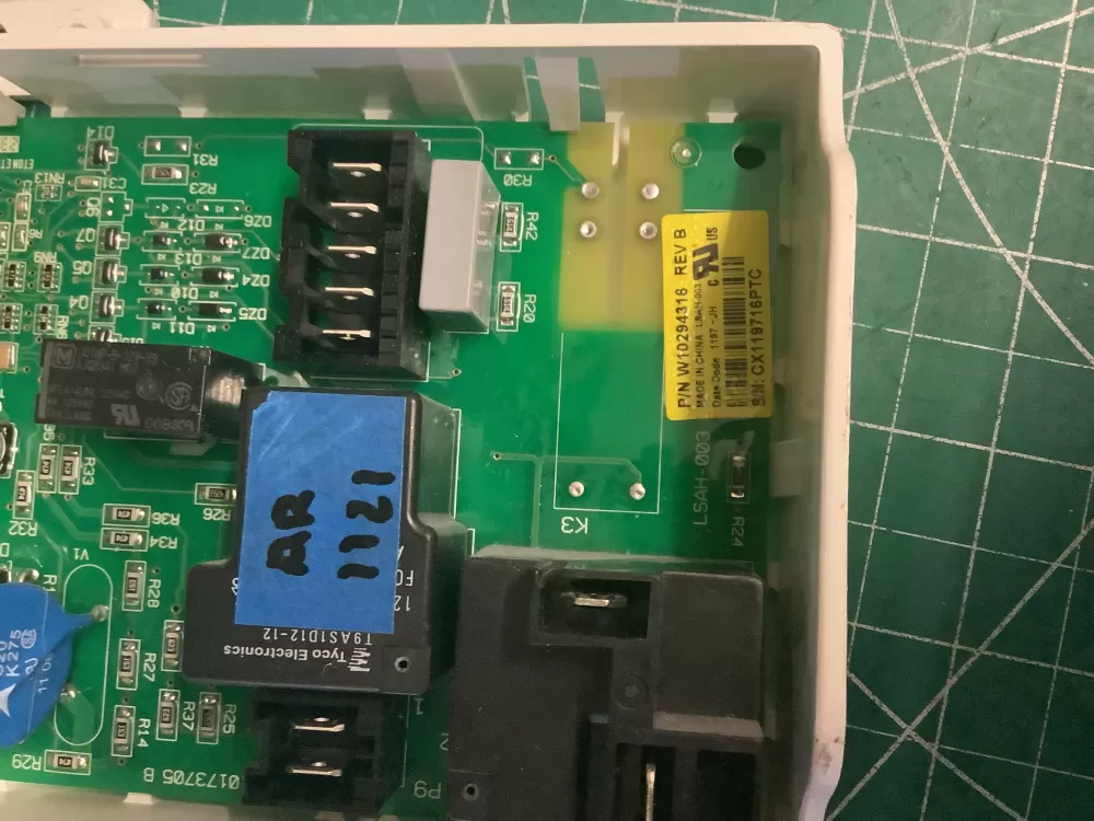 Whirlpool Kenmore Maytag W10294316 Dryer Control Board AZ208341 | AR1121