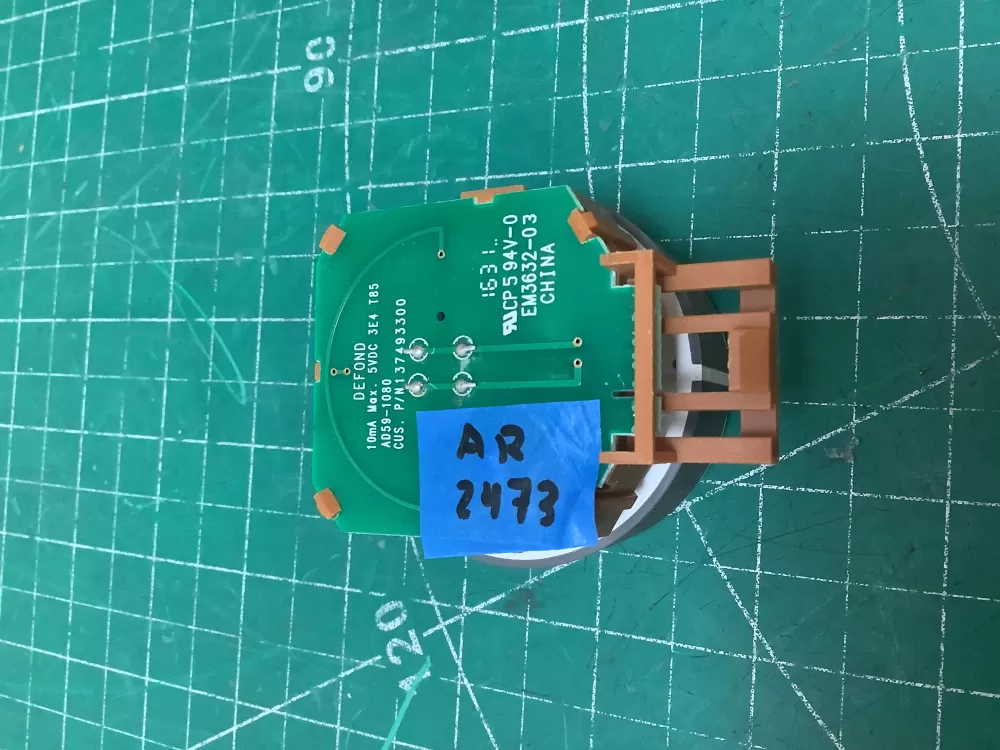 Kenmore Frigidaire Electrolux 137493300 Washer Control Switch AZ226450 | AR2473