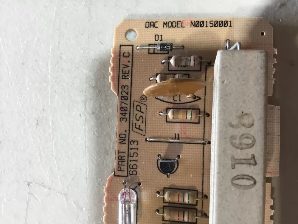 KitchenAid Kenmore 3407023 661513 Dryer Control Board AZ49075 | NR1794
