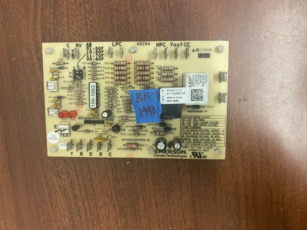 Control 47-102685-05 47-102685-04 47-102685-86 47D43-111-01 AZ55594 | BK1990