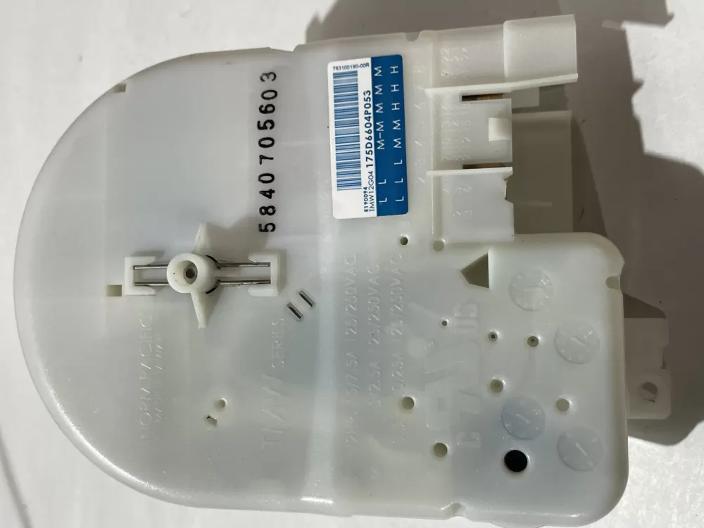 GE WH12X10527 175D6604P053 Washer Timer AZ200383 | Wm2773
