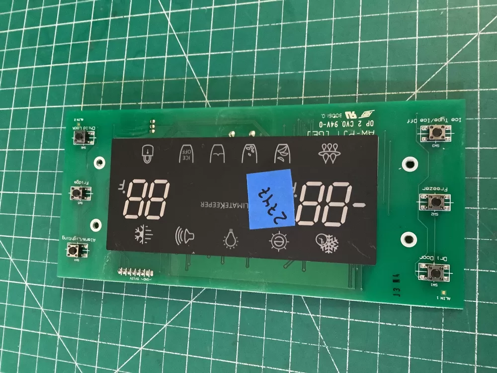 Samsung DA41-00475E Refrigerator Control Board UI LED AZ186779 | NR2747