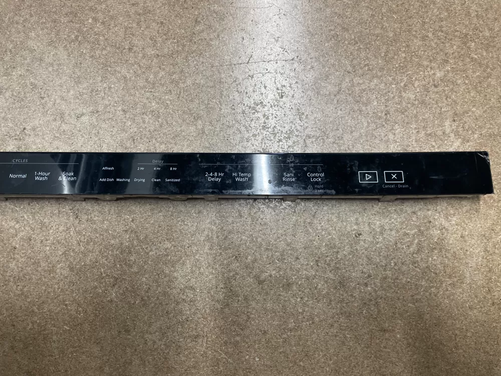 KitchenAid W10655044 Dishwasher Control Board Panel AZ18326 | KMV244