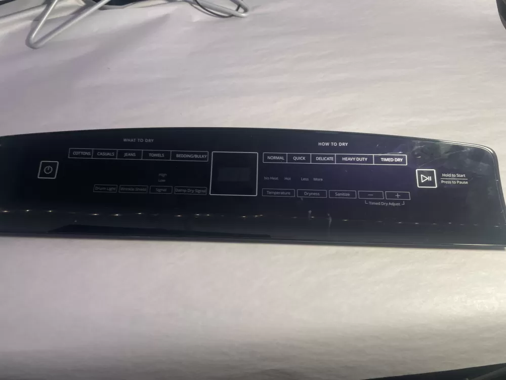 Whirlpool W11124266 Dryer Control Board UI Console AZ196917 | Wmv888