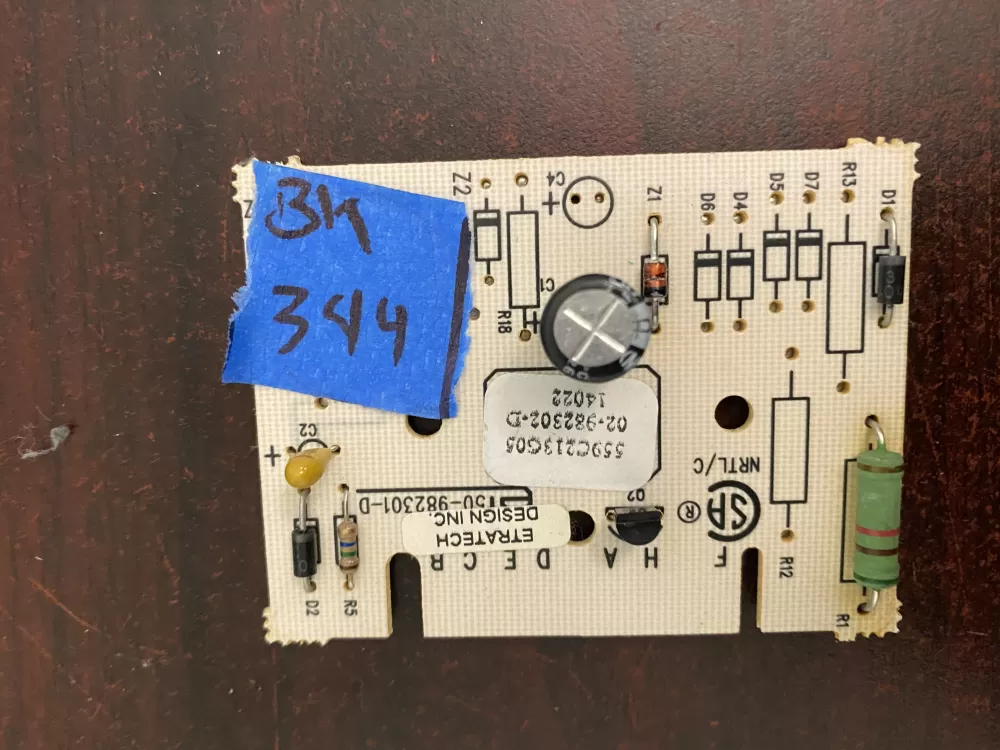 GE 559C213G05 50-982301 50-982301 Dryer Control Board AZ36041 | BK344