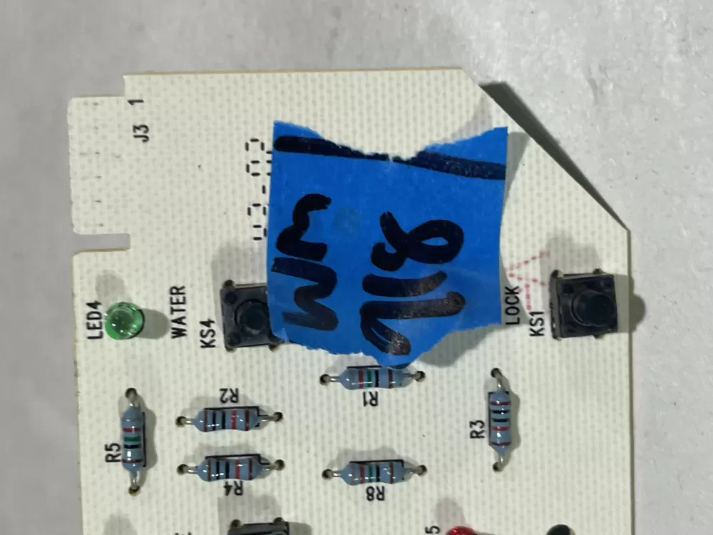 Maytag WP61005277 Refrigerator Dispenser Control Board Switch AZ152317 | Wm918