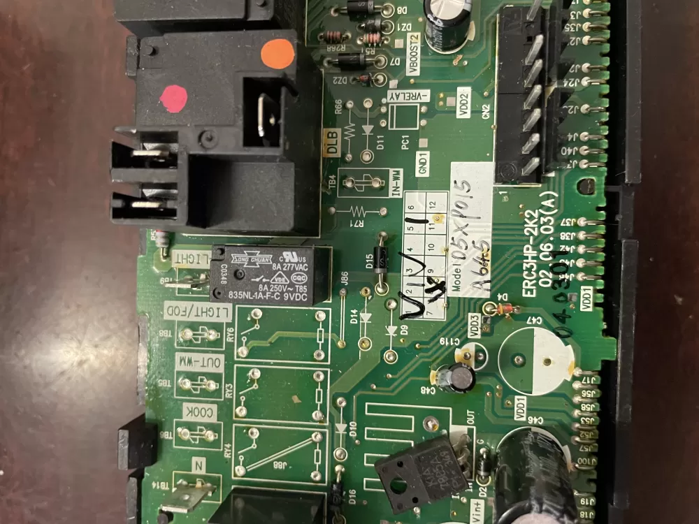  GE WB27T10486 Oven Range UI Display Control Board AZ62879 | KMV553