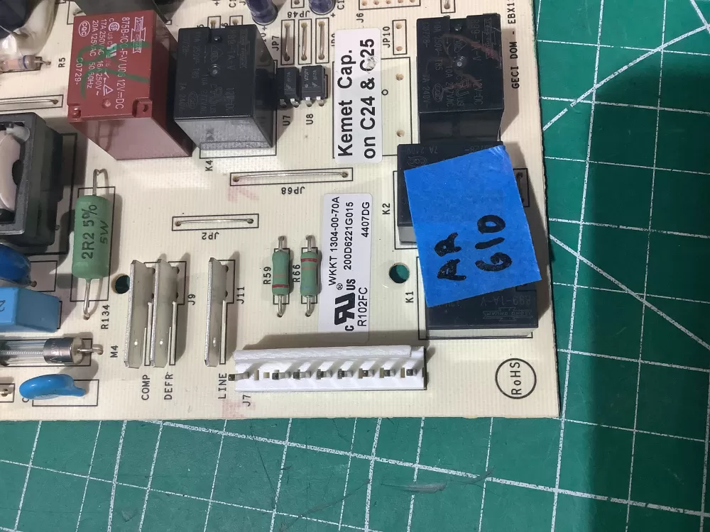 GE 200D6221G028 EBX1110P002 Refrigerator Control Board AZ193101 | AR610