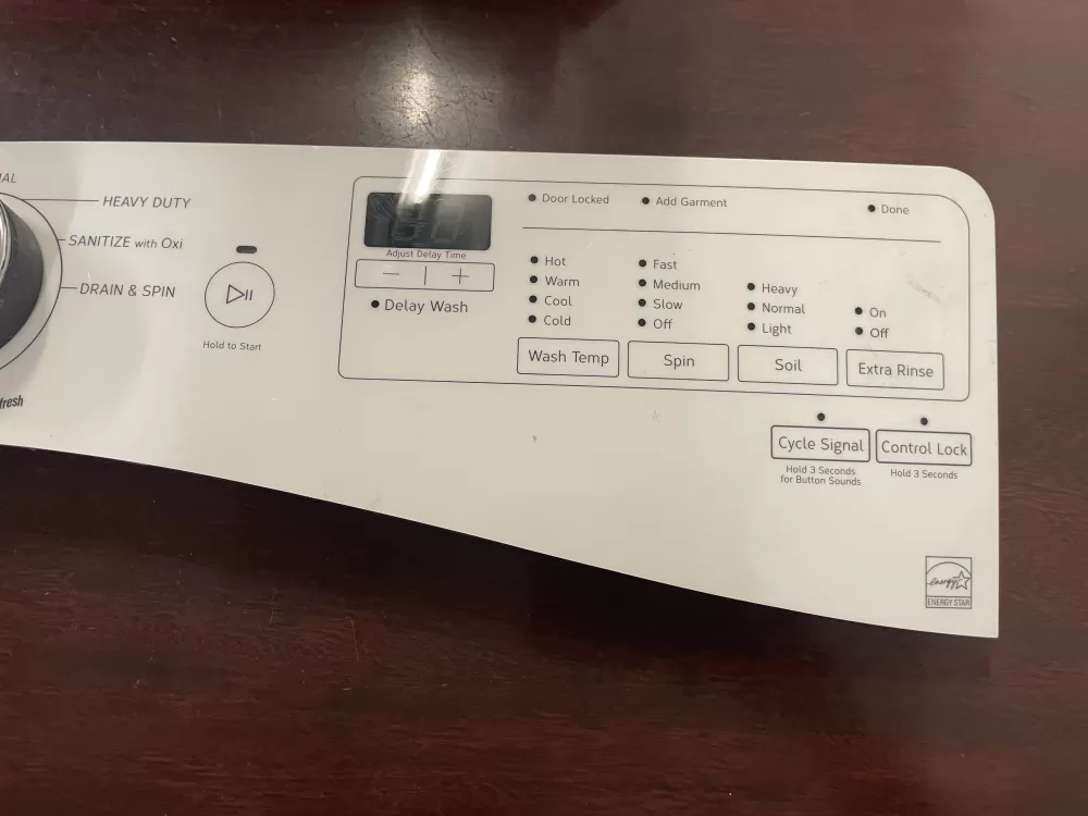 Whirlpool W10825109 W10911021 Washer Control Board Panel AZ48763 | KMV249