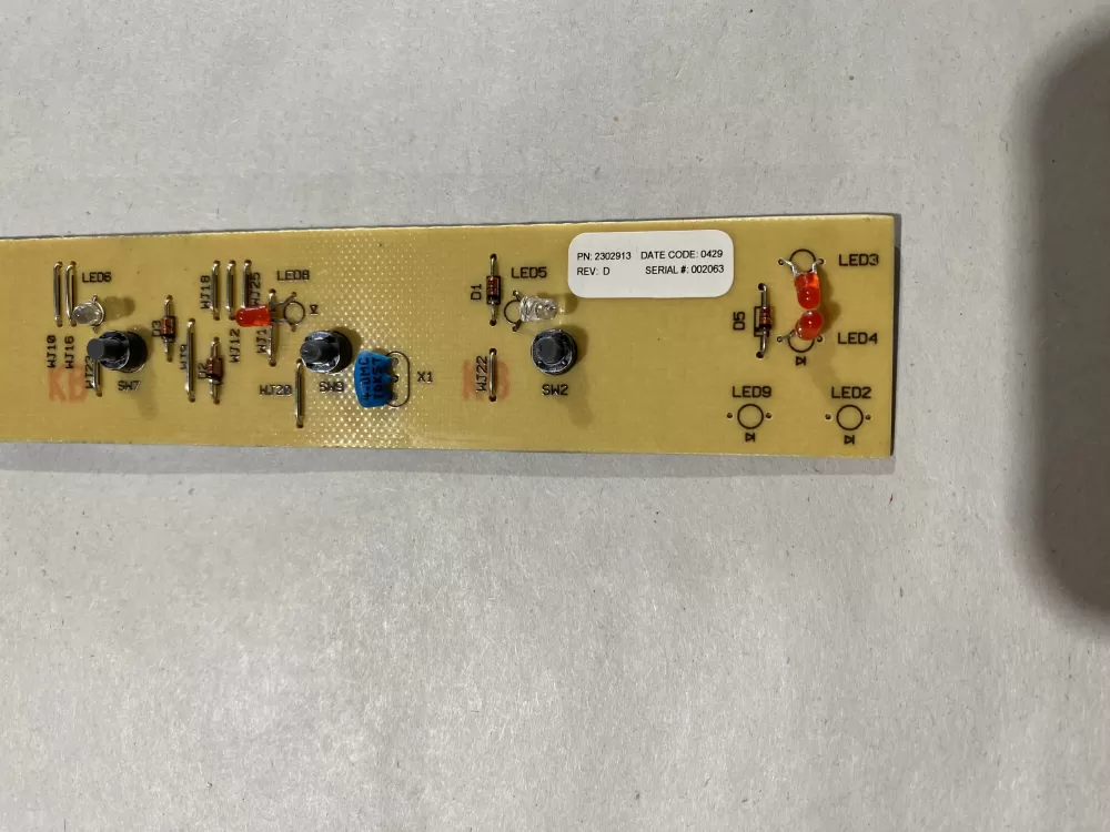 Whirlpool KitchenAid 2302913 Refrigerator Control Board AZ111439 | BK1966