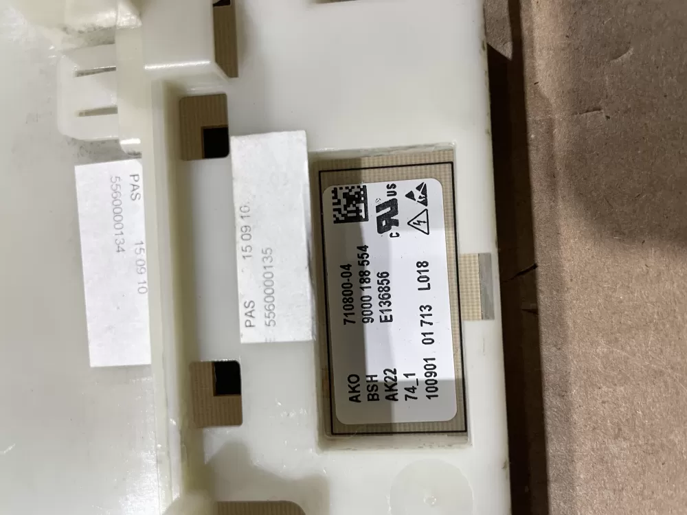 Bosch 9000188554 Dryer Control Board PCB AZ65220 | Wmv587