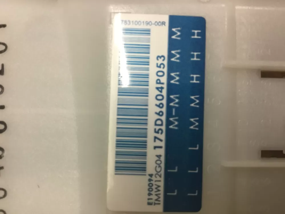 GE WH12X10527 175D6604P053 Washer Timer AZ28332 | NR1539