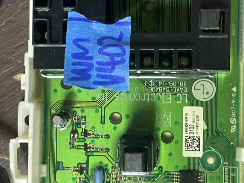 OEM LG Washer Control Board EBR86283102 AZ40911 | Wmv402