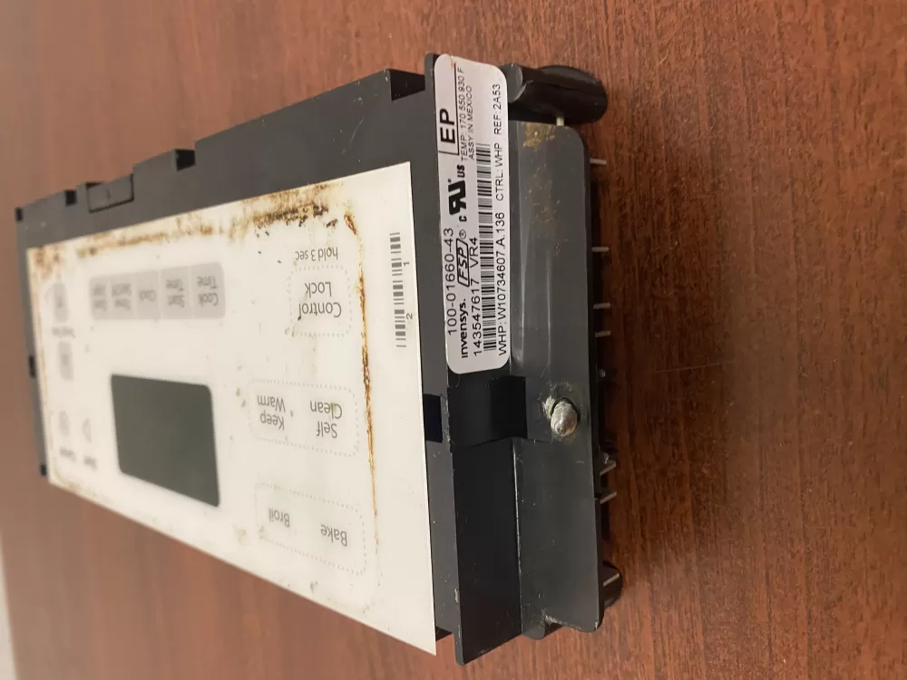 Whirlpool W10803945 W10734607 Range Control Board