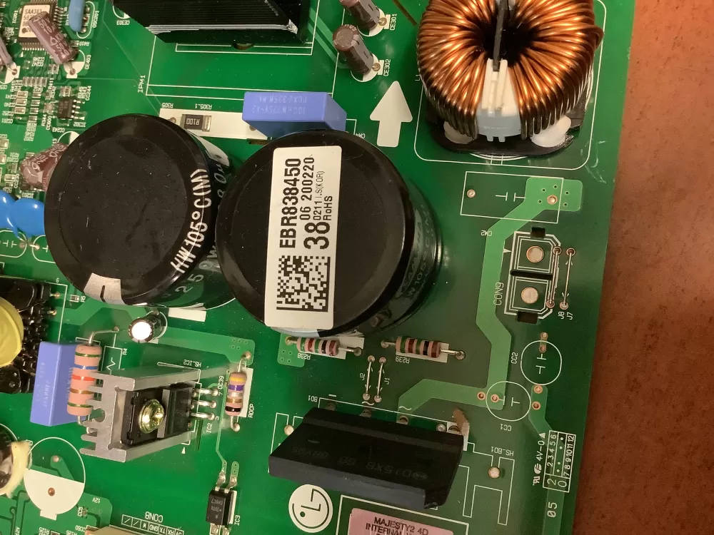 LG EBR83845038  Control Board Pcb Main AZ225101 | BG332