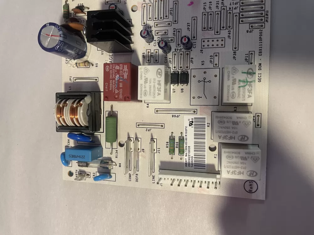 GE 200D6221G035 EBX1110P002 Refrigerator Control Board AZ198289 | KM2733