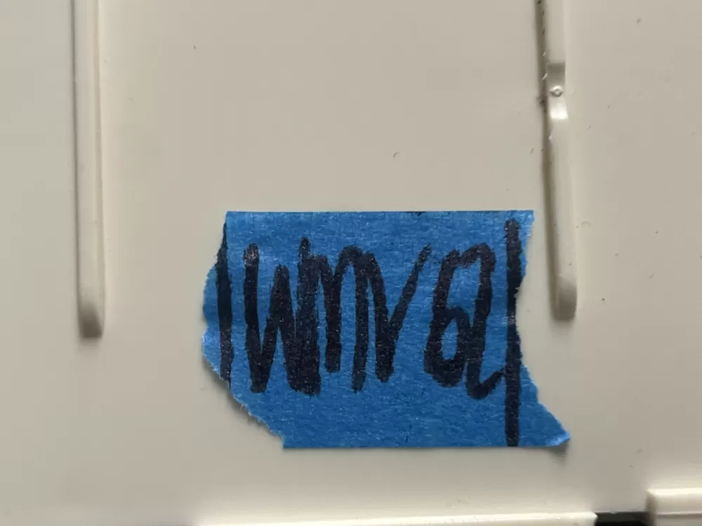 LG EBR36858801 EAX36858001 Dryer Control Board AZ9432 | WMV62