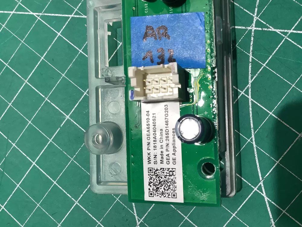 GE WD21X20723 WD21X23703 Dishwasher UI Control Board AZ187627 | AR132