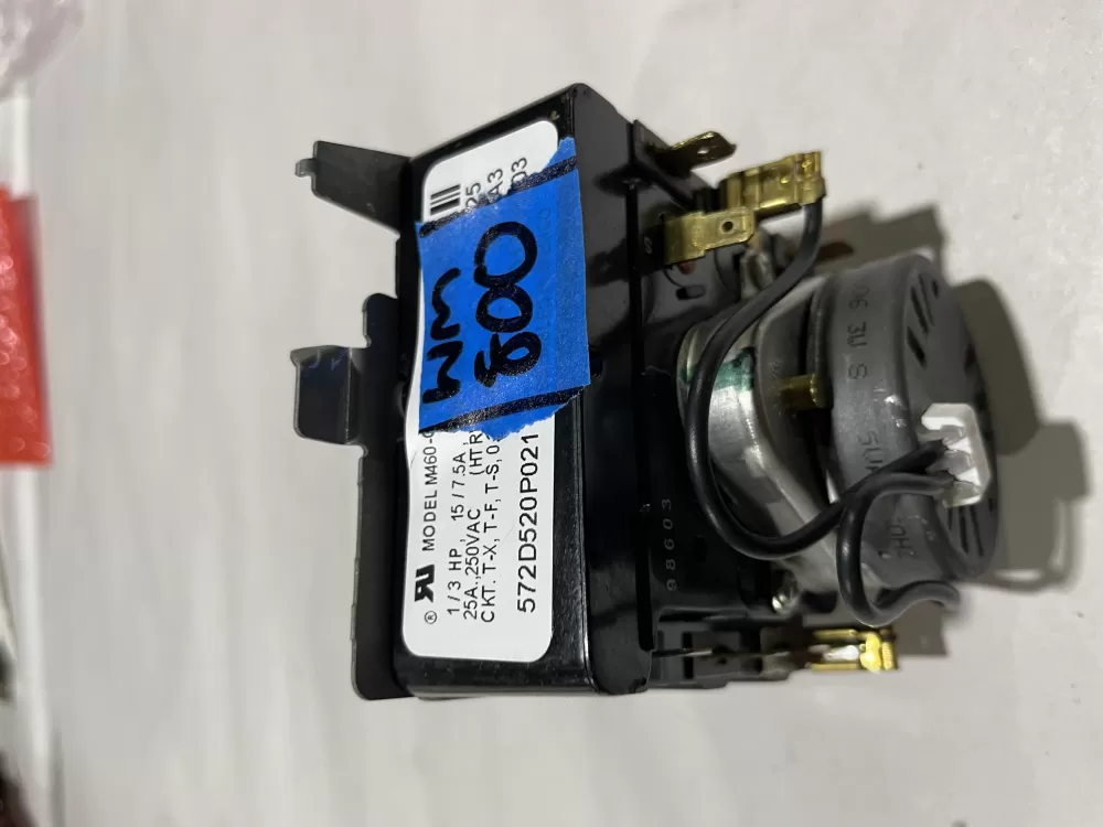 GE 572D520P021 WE4M271 Dryer Timer AZ149156 | Wm800
