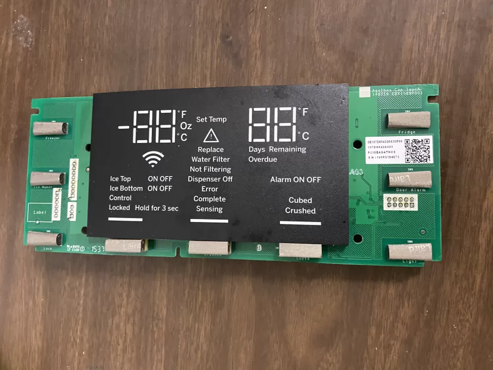 GE 197D8542G003 Refrigerator Control Board Dispenser