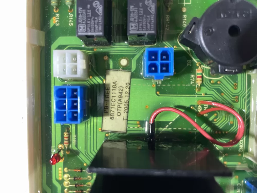 LG 6871EC1118A 6870EC9138A Washer Control Board AZ111452 | Wmv656