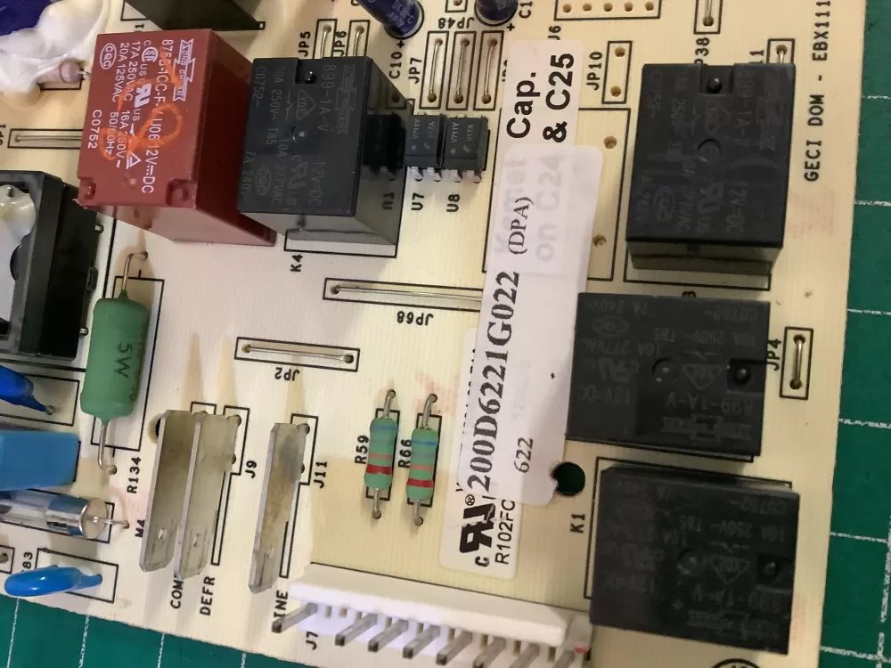 GE WR55X10808 200D6221G022 Main Control Board AZ187351 | NR2748