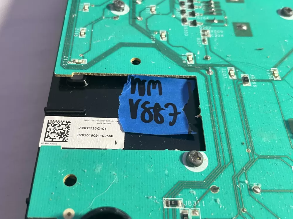 GE 290D1525G104 Washer Control Board AZ196867 | Wmv887