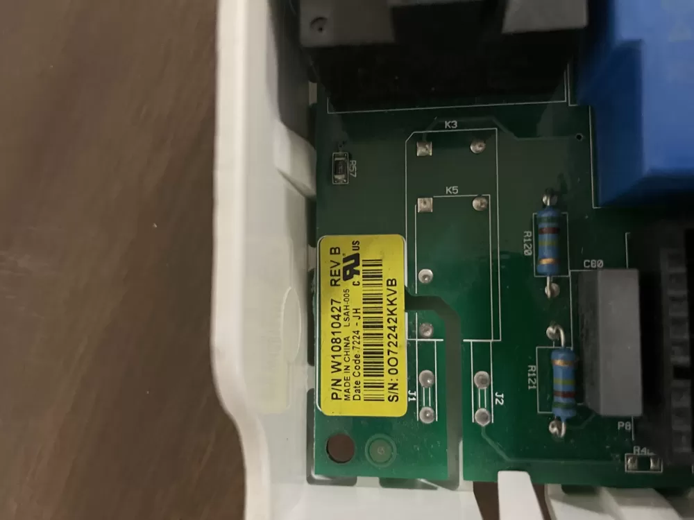 Whirlpool W10810427 Dryer Control Board AZ42380 | Wm1738