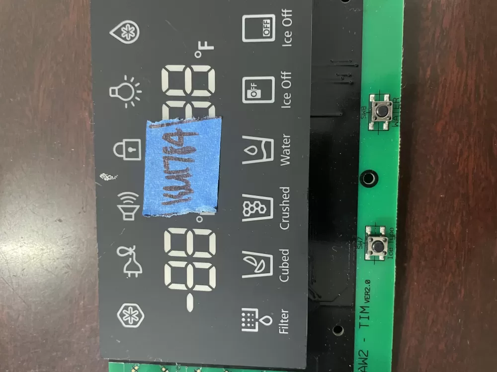 Samsung Da63 04331 Refrigerator Control Board Dispenser AZ48394 | KM1784