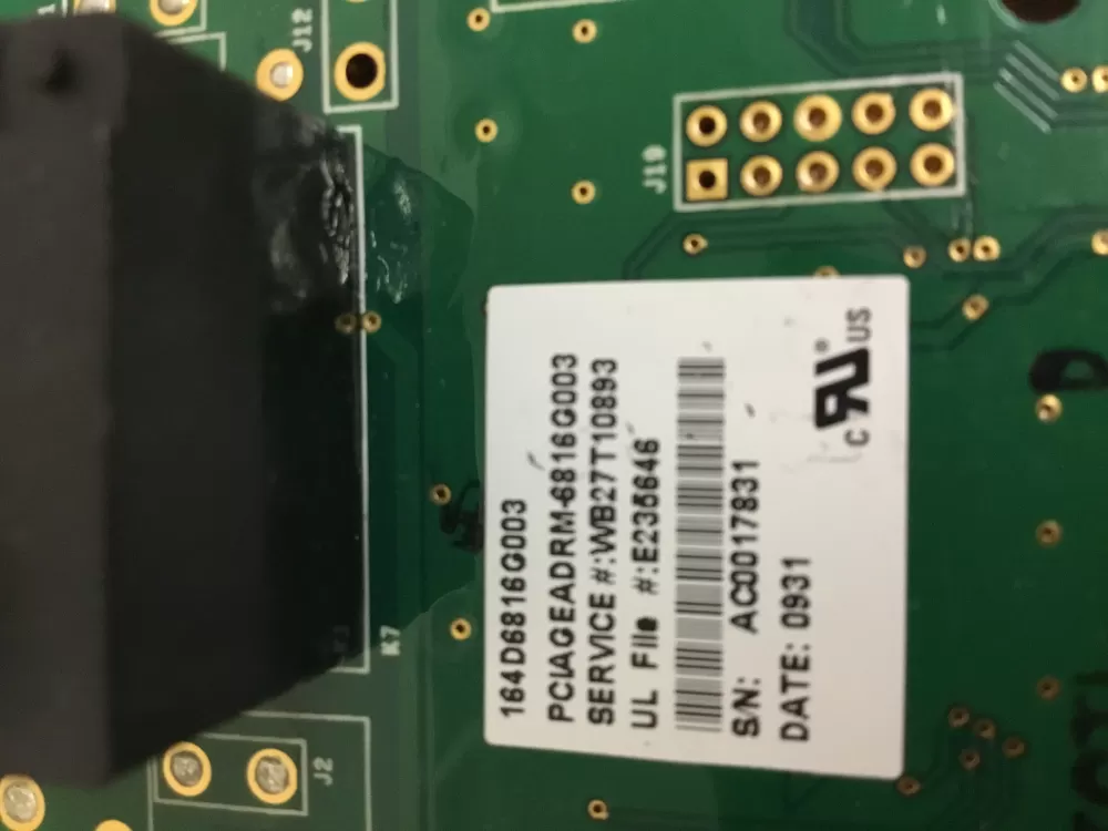 GE 164D6816G003 Range Cooktop Control Board AZ30508 | NR916