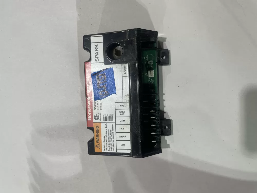 S8600M1021 Furnace Control Board Honeywell Module Pilot AZ172873 | KM737