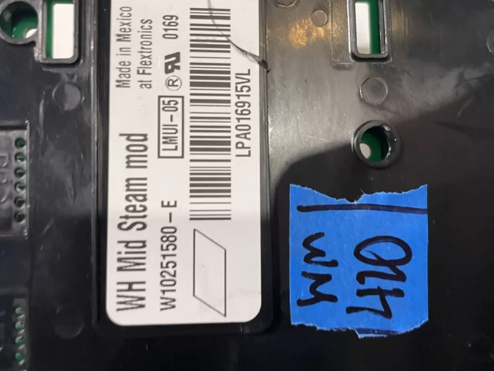 W10251580 W10251577 W10282179 AP4482630 Washer Control Board AZ185614 | Wm420