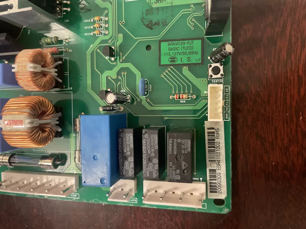 LG EBR41531302 PS12725025 Refrigerator Control Board AZ41135 | KM1715