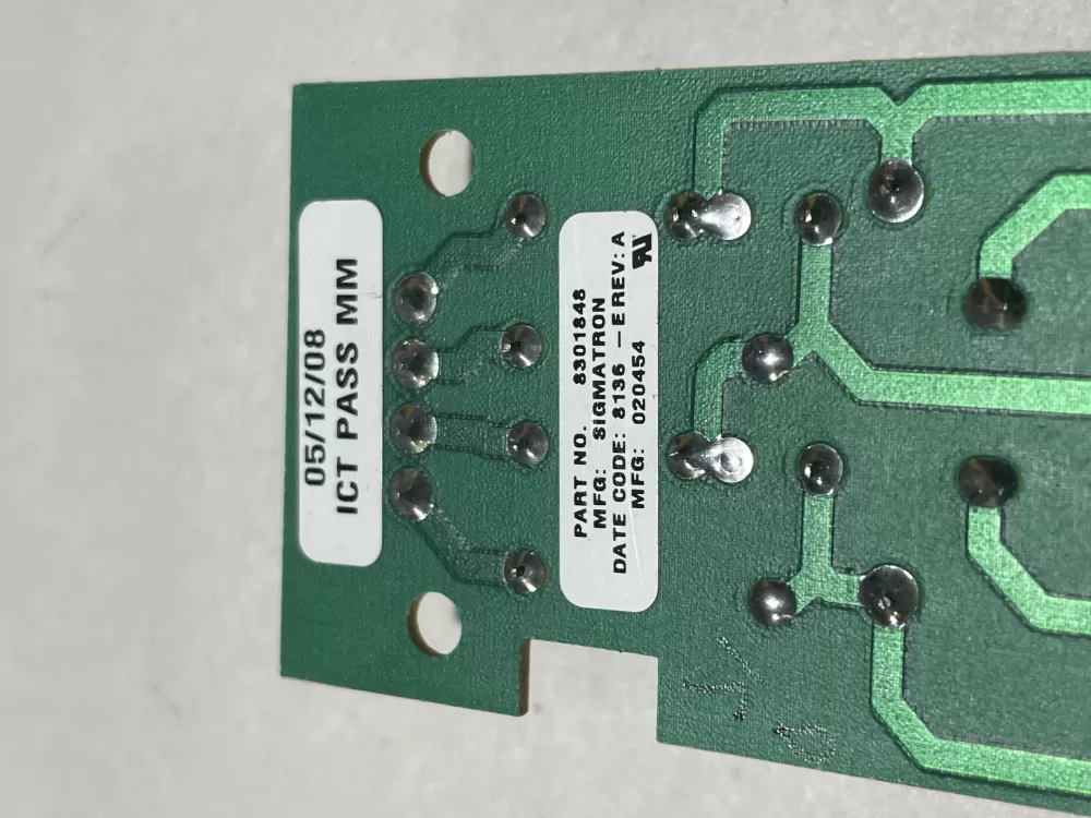 Maytag KitchenAid WP8301848 AP6012630 Range Oven Control Board AZ133356 | Wm1399