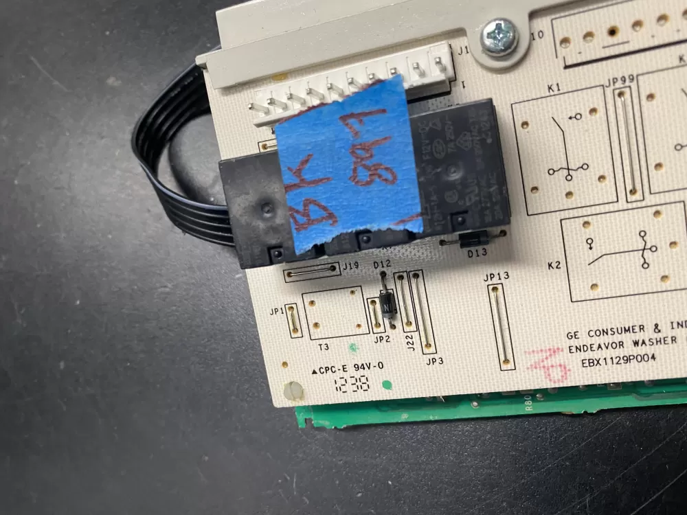 GE WH12X10614 175D5261G039 EBX1129P004 Washer Control Board AZ9471 | BK897