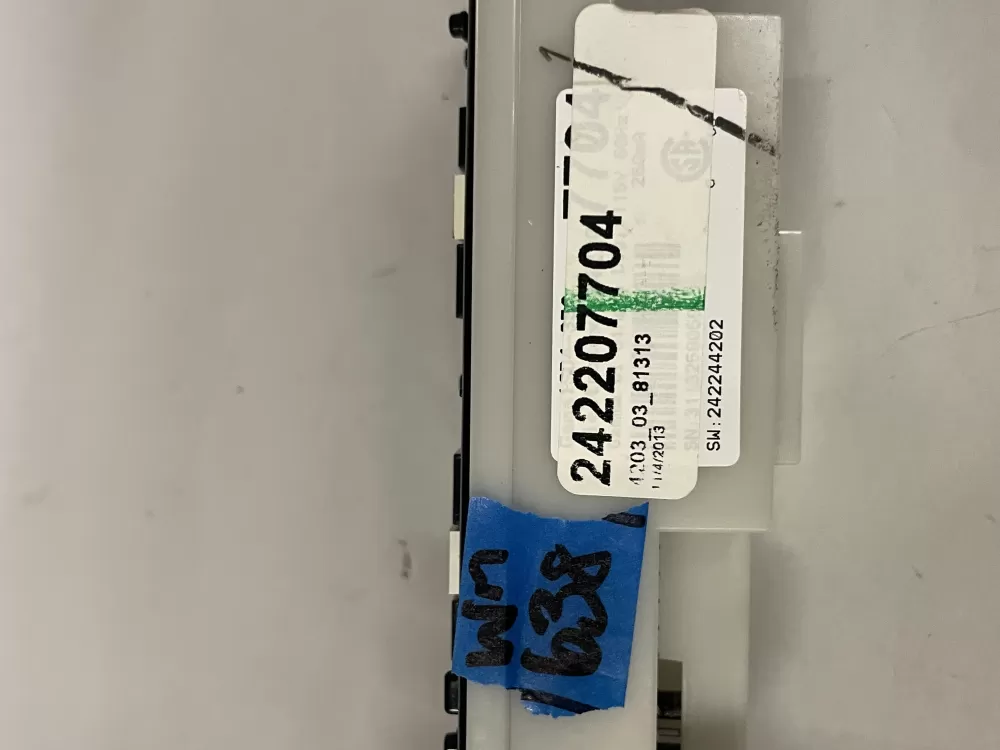 Frigidaire A01078804 242207704 Refrigerator UI Control Board AZ225668 | Wm638