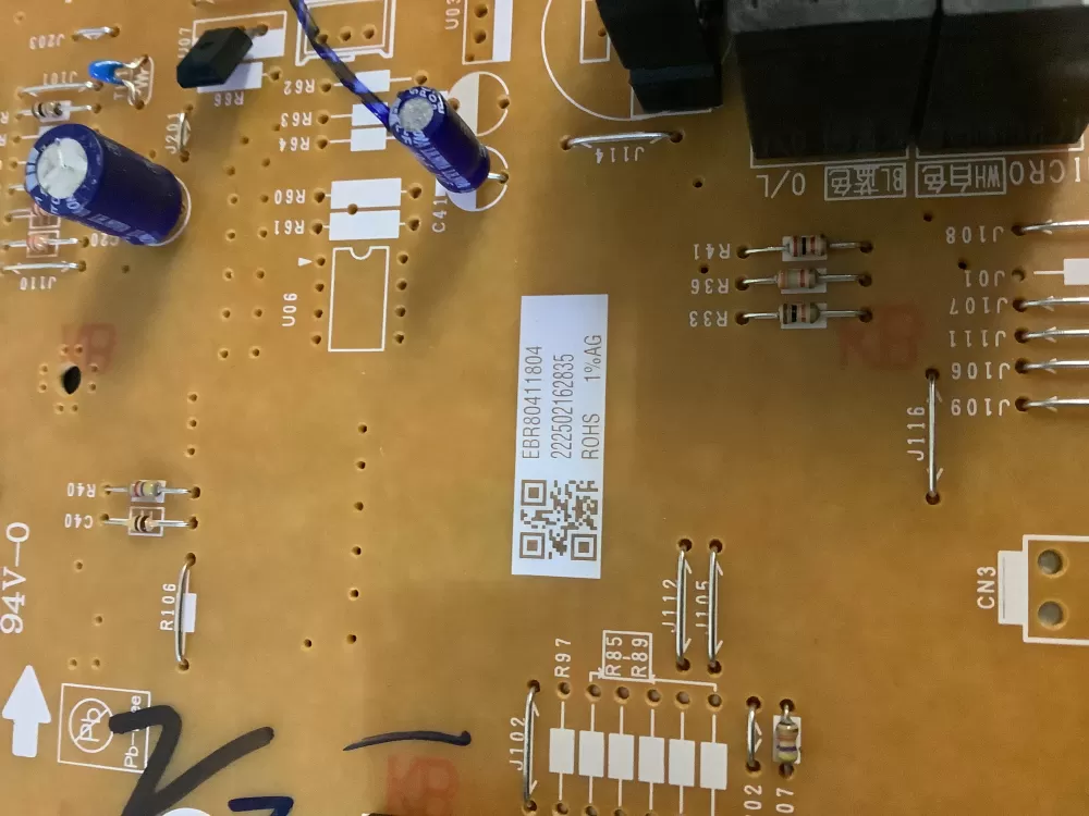 LG Kenmore EBR80411804 AP7223334 Microwave Control Board Panel AZ198977 | NR2754