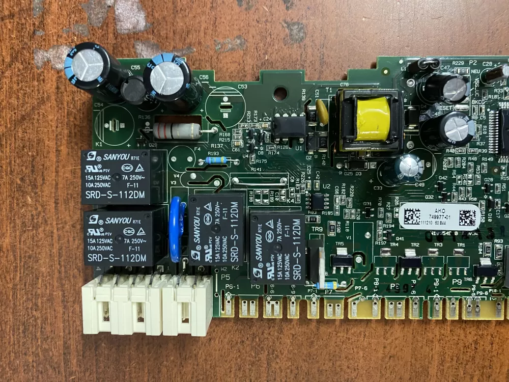 Whirlpool 749977-01 W10354910 Dishwasher Control Board AZ98505 | BK1408
