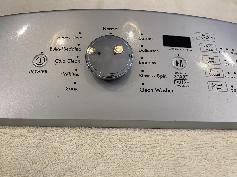 Kenmore W11035072 Washer Control Board Console Panel AZ5590 | V352