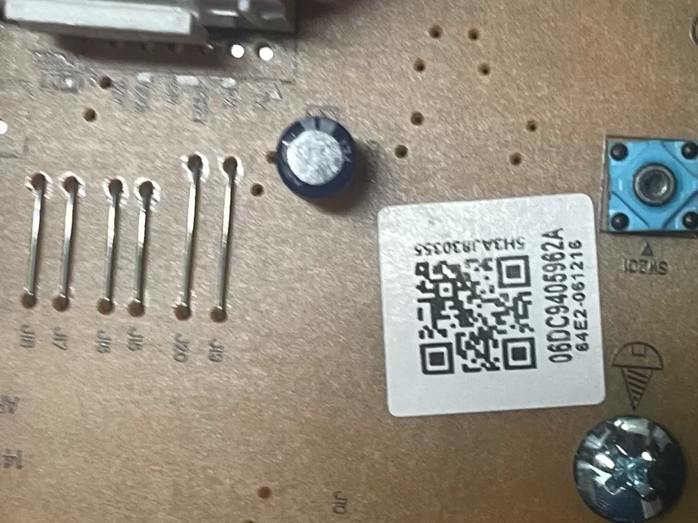 Samsung DC94-05962A Washer Control Board Main Panel AZ17604 | WMV77