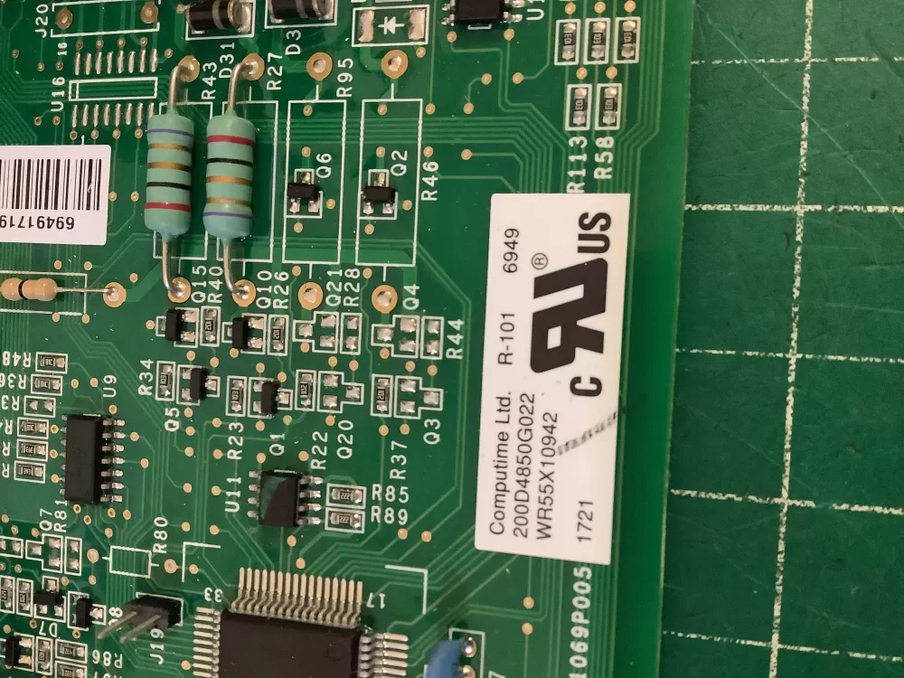 GE 200D6221G028 EBX1110P002 Refrigerator Control Board AZ196366 | NR305