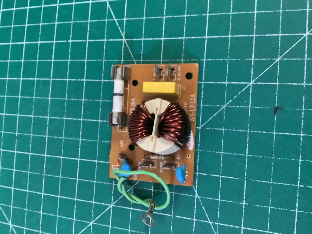GE  Hotpoint  Samsung  Kenmore  Frigidaire SN-UF12A  WB02X11200  1166289  AP3882967  PS1016845  EAP1016845 Microwave Control Board Noise Filter